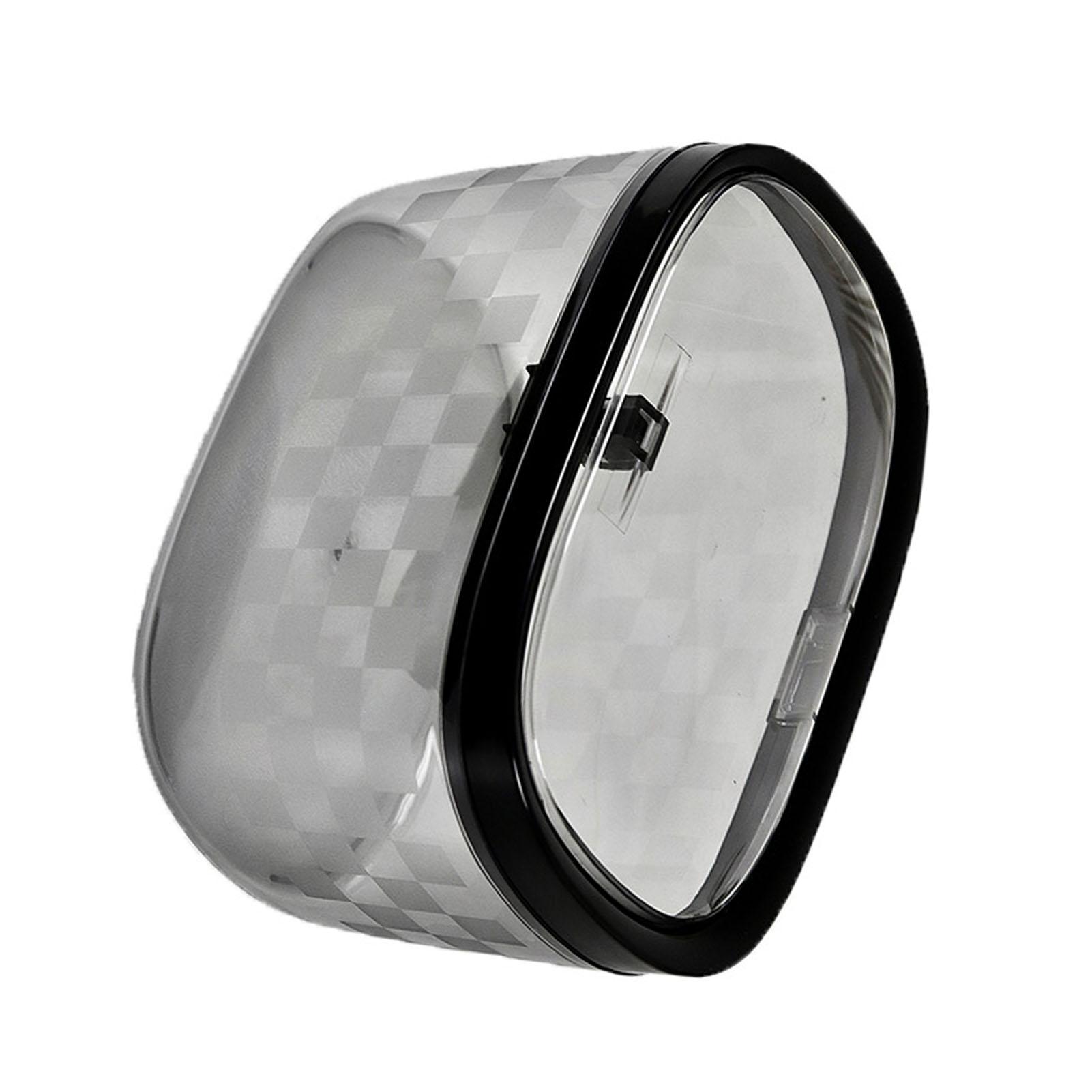 Настольное мусорное ведро Пластиковое Нажимное Настольное мусорное ведро Автомобильное Спальня Прозрачное Настольное мусорное ведро