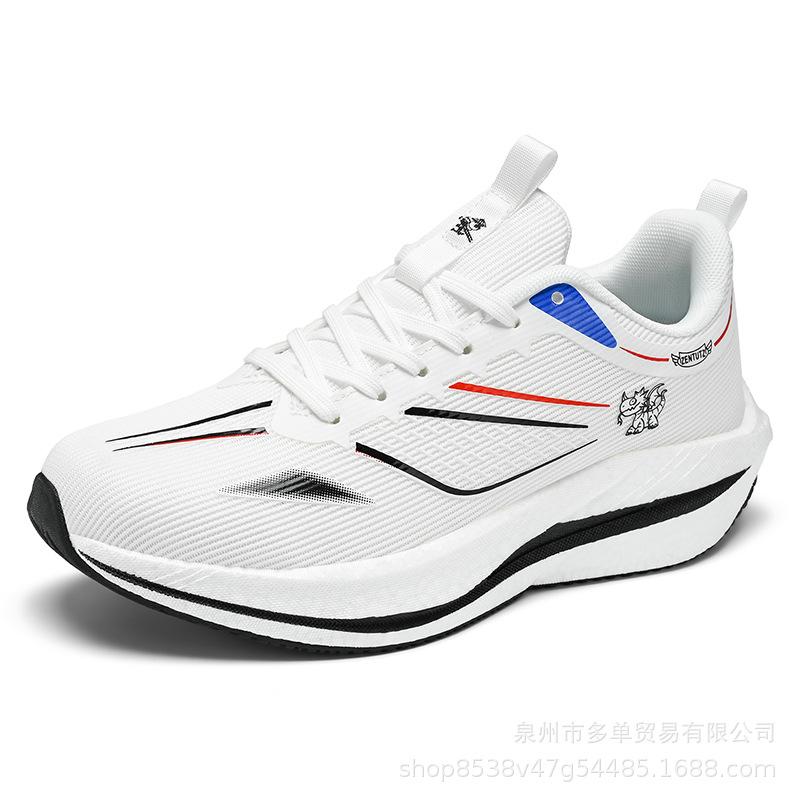 Refreshing and breathable mesh shoes Low-top lightweight shock-absorbing and rebound sports running shoes Men and women have the same style of real