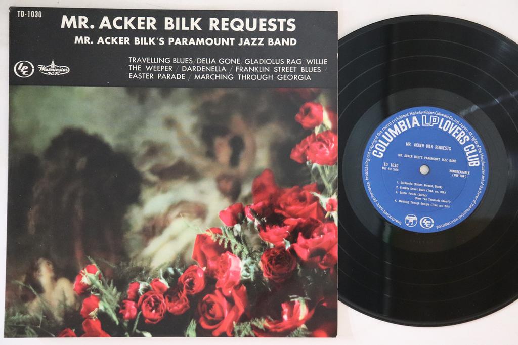 10inch Record MR ACKER BILK - Mr. Acker Bilk Requests TD1030 COLUMBIA Japan Jazz Used