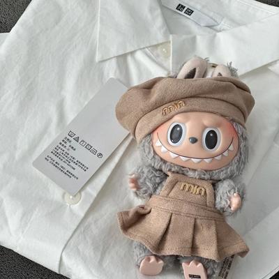 Labubu Drabužiai Mada Kombinezonai Klostuotas sijono komplektas Labubu Idol V1 V2 v3 Lėlių Drabužiai