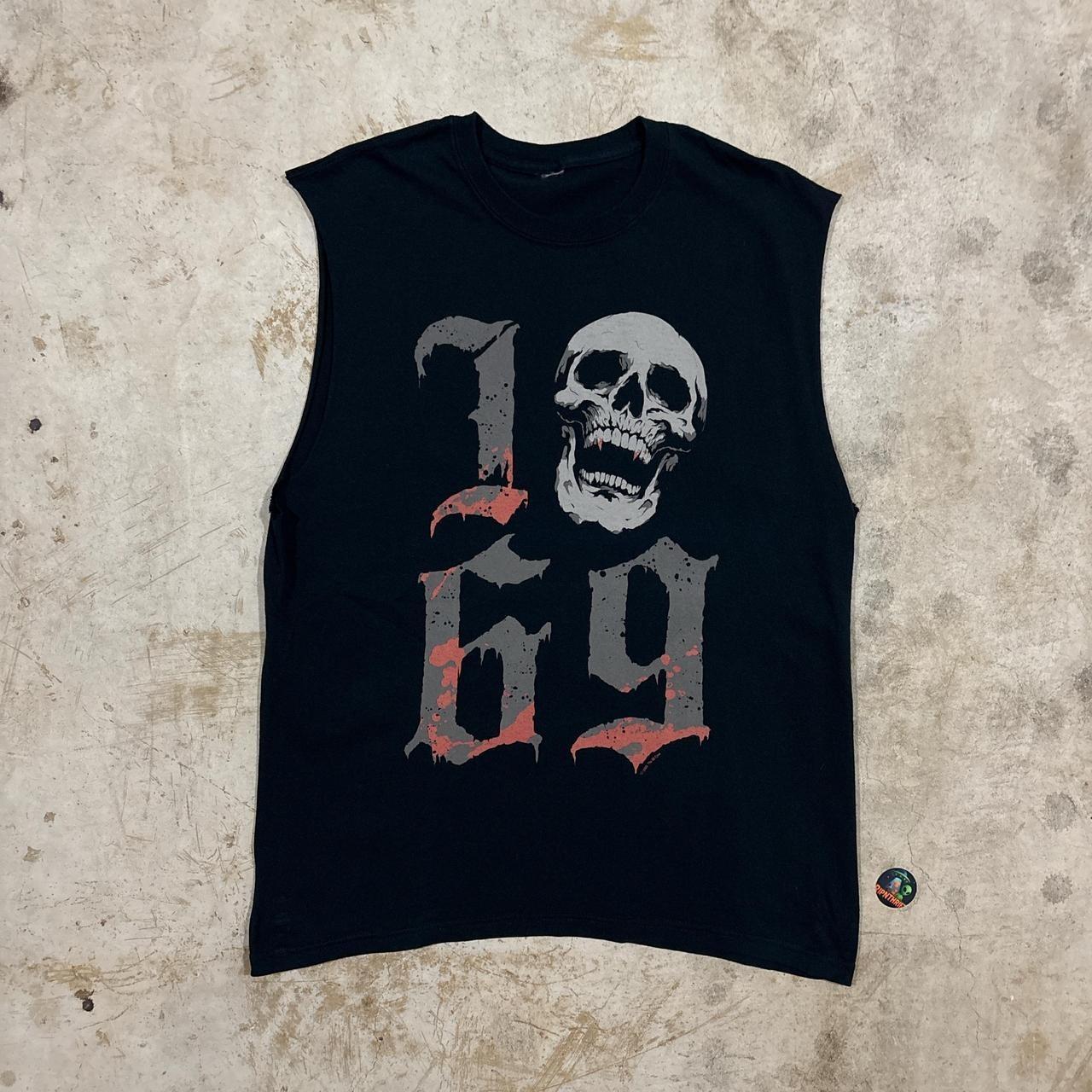 09 The 69 Eyes sleeveless band tee Size XL Unisex T-Shirt L