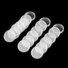 22mm Clear Plastic Coin Holder Case 100pcs for Organizing and Protecting Small Collectibles with Smooth Edge Design