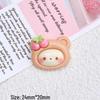 Resin DIY Jewelry: Cartoon Hair Clips & Crocs Charms – Fruit & Animal Styles