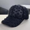 Embroidery Lace Baseball Cap Adjustable Sunscreen Embroidered Flower Baseball Hat Korean Style Breathable Visors Cap Summer