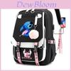 Mochila Cartoon do Stitch Para Meninos Meninas Com Porta de Carregamento USB