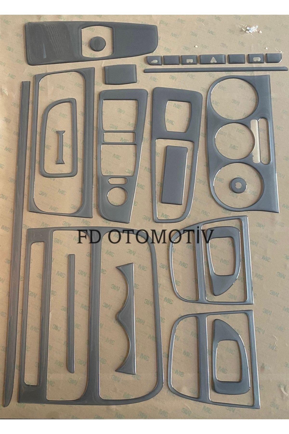

Fiat Linea Full Set Torpido, Konsol, Trim, Göğüs Kaplama Seti Gümüş Gri Renk