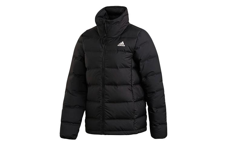 Adidas Down Jackets Women s Black Stand Collar Moderate Other DZ1505 XS