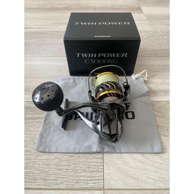 Used SHIMANO TWIN POWER C5000XG Spinning Reel
