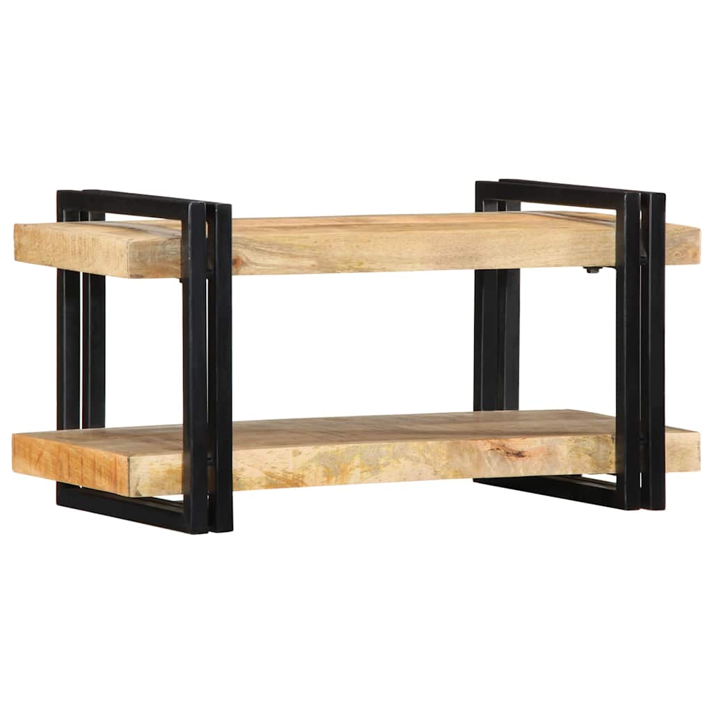 Wall Shelf 70 x 33 x 35 cm Rough Solid Mango Wood