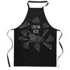Cotton Apron with a Print "It's Time for Pizza" for Women and Men