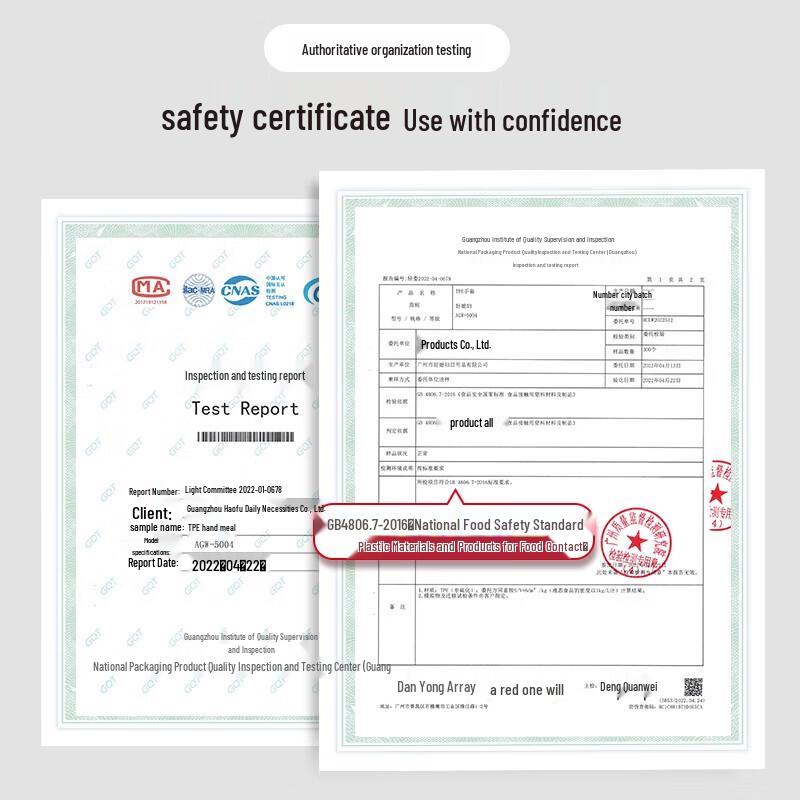 OKwife Disposable Food-Grade TPE Gloves