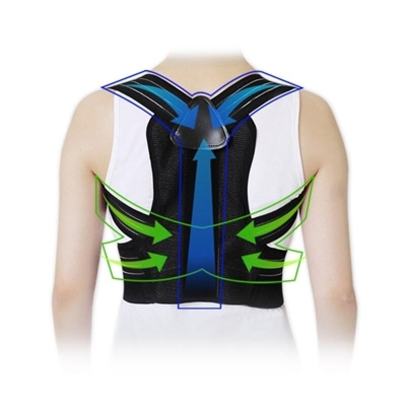 

Premium Back Support Belt SR112/Posture Correction/Hunched Shoulder Correction Size S