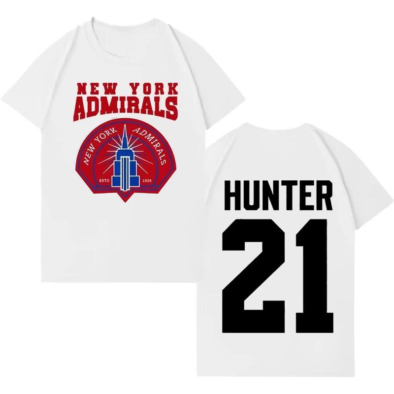 Heated Rivalry Scott Hunter 21 New York Admirals Trendy T Shirt 2026 Men Women Casual Tshirt Cozy Aesthetic Shortsleeved top