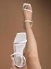 Shoetopia Women's Ankle Strap Sandals  Minimalist Flat Sandals with Buckle Closure  Casual & Party Footwear