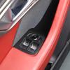 ABS Matte Black For Jaguar F-TYPE 2013-2024 Car Central Control Water Cup Panel Glass Lifting Frame Car Interior Accessories