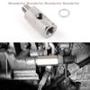 Oil Pressure Sensor Connector Feed Line Gauge Tee Adapter Oil Pressure Sensor Tee 1/8"NPT Female To M12 M10 M14 1/8NPT 1/4NPT