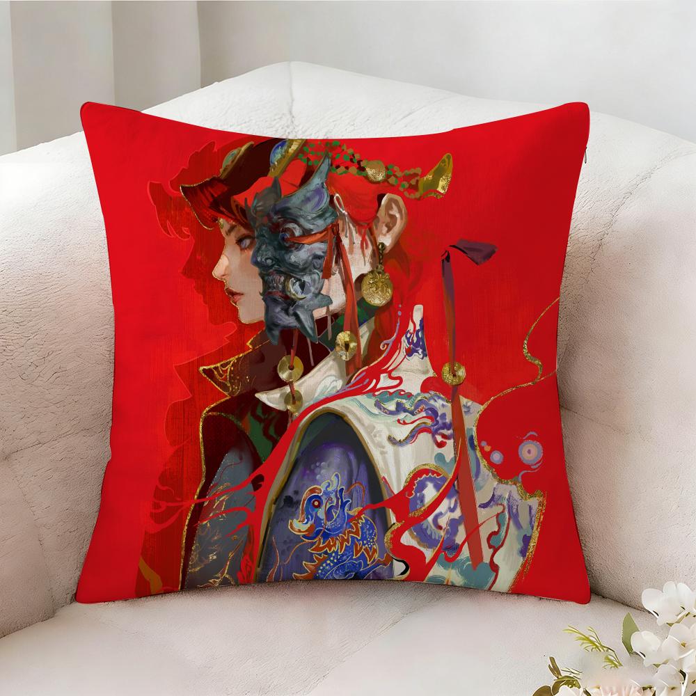 Japanese Style Anime Cartoon Art Pillow Case Pillowcase Doublesided Printed Sofa Cushion Bedroom Headboard Pillow 30X30cm
