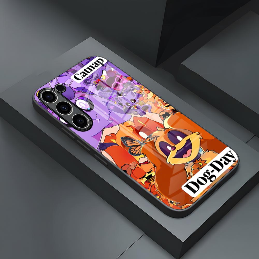 

C-CatnapS And D-Dogday Phone Case For S24 Ultra Samsung S23 Fe S22 S20 S21 Plus Galaxy A54 A34 A24 A53 Note 20 Glass Cover Samsung s24