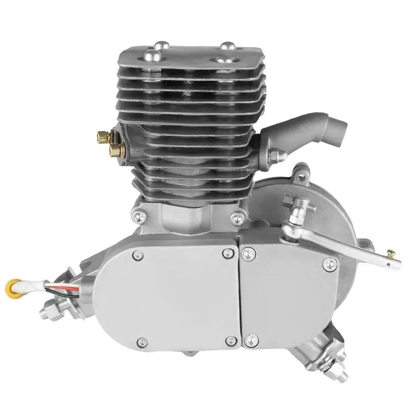 2-Stroke 100CC Bicycle Engine Kit Gas Motorized Bike Motor Full Set CDI Ignition