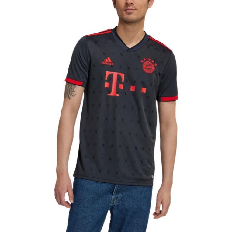 adidas Soccer Jersey Men's Night Sky Gray H39907