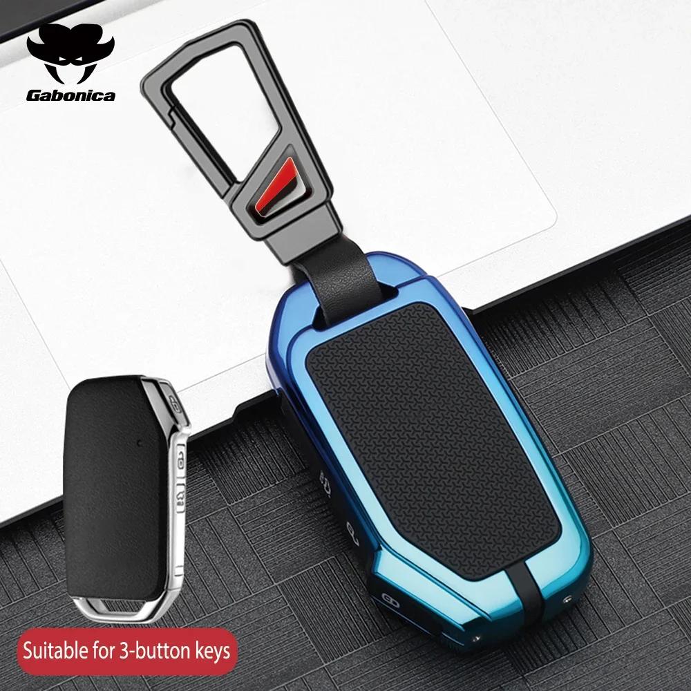 New Zinc Alloy Car Remote Key Case For Kia Sportage Ray Seltos Sorento Soul Telluride Cerato K5 K8 Ceed Forte Niro Smart Keyless