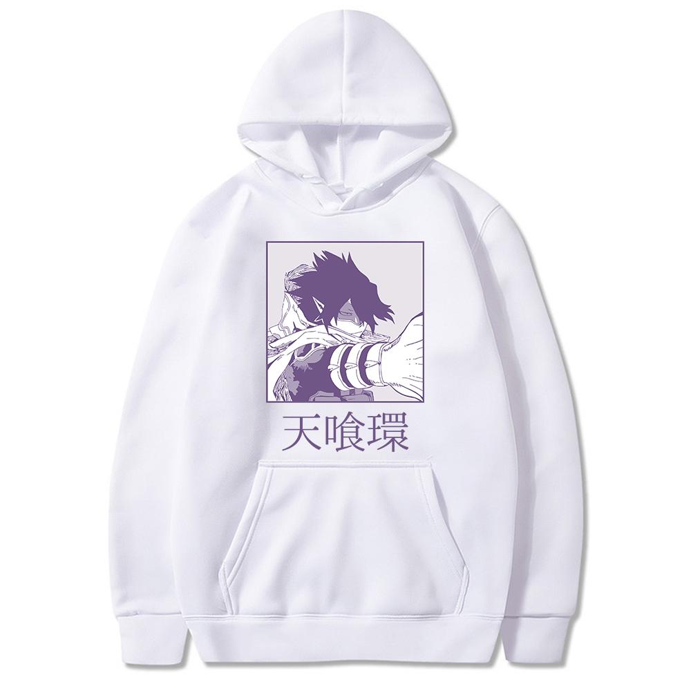 Tamaki Amajiki Print Hooded Anime My Hero Academia Hoodie Men Women Loose Clothes Male Streetwear Harajuku Unisex Sweatshirt