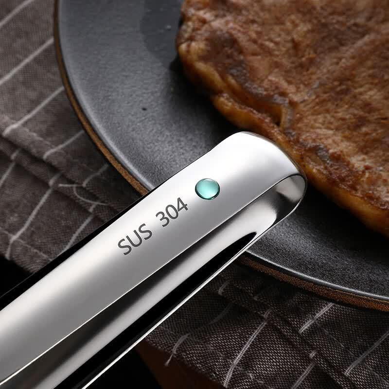 304 Stainless Steel Anti-scald Food Tongs