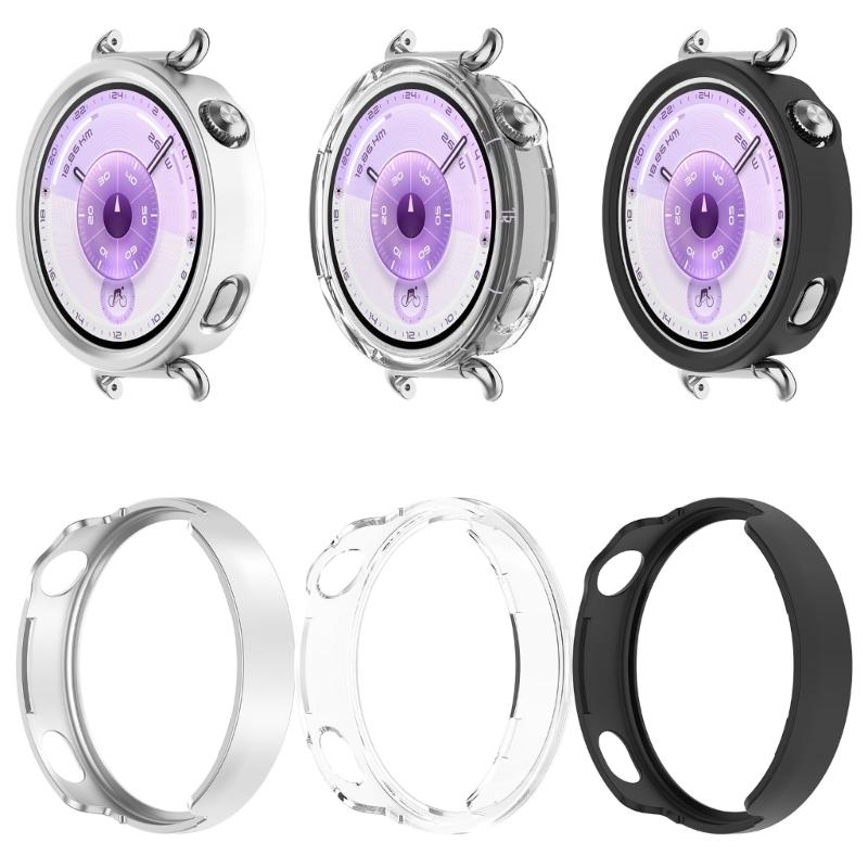 Half Coverage Cover Hollow Shell for Watch 6 41mm Shell Frame Bumper Case Scratchproof Case Easy Installation