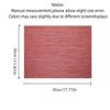 PVC-Licht Luxus Bambus Gelenke Hause Esstisch Matten Wärmedämmung Western Food Matte Anti Verbrühungen Schüssel Und Platte Matte Untersetzer