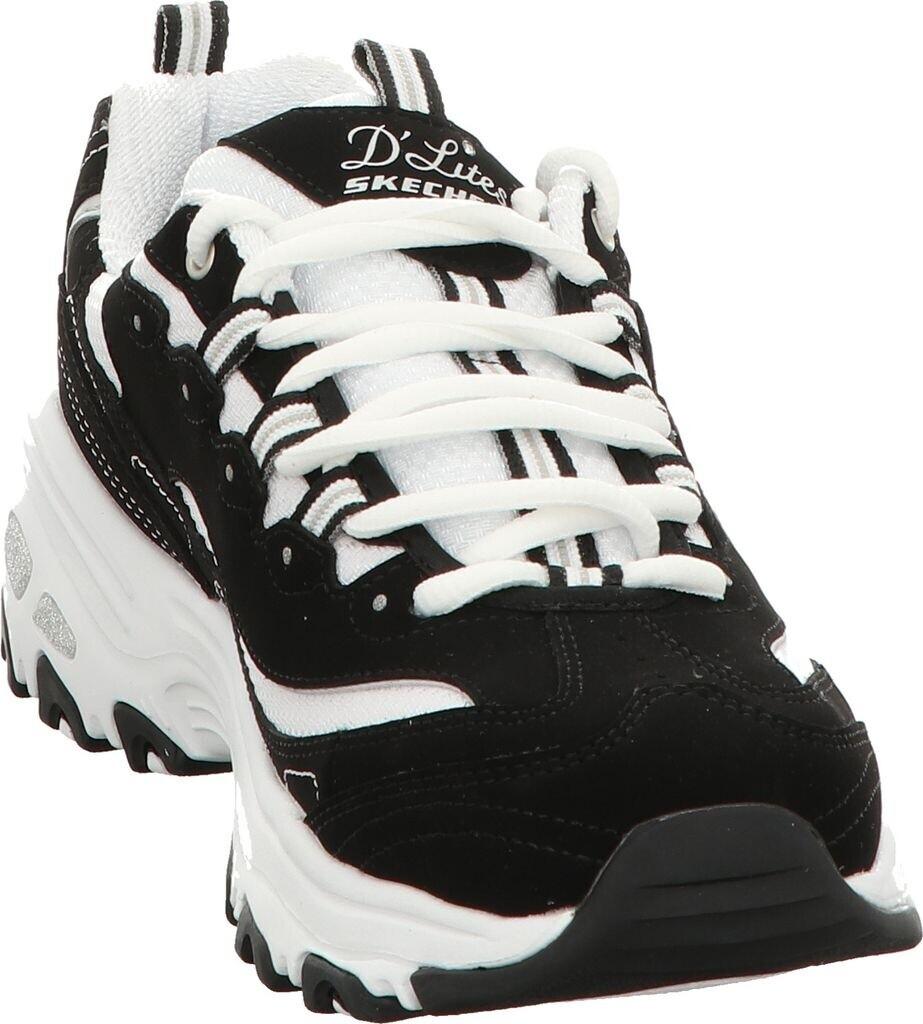 Skechers D'Lites Biggest Fan Women's Sneakers Black/white (11930-BKW)