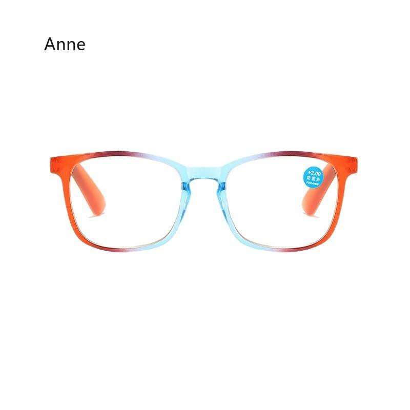 High-definition Reading Glasses Fashionable Large Frame Presbyopia Glasses for Women Anti Blue Light Far Sight Glasses