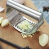 Manual Rocker Garlic Crusher Ergonomic Handle Garlic Squeezer  Cooking