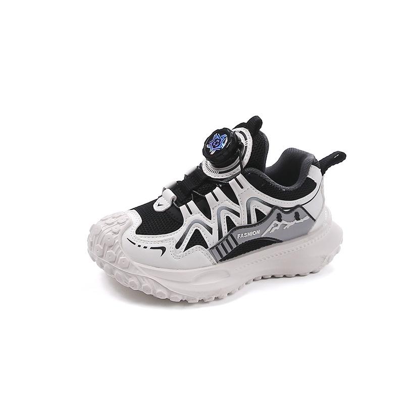 Chunky Kids Shoes for Boy Non-slip Basketball Sneakers for Children Fashion Versatile Girls Causal School Running Sports Shoes