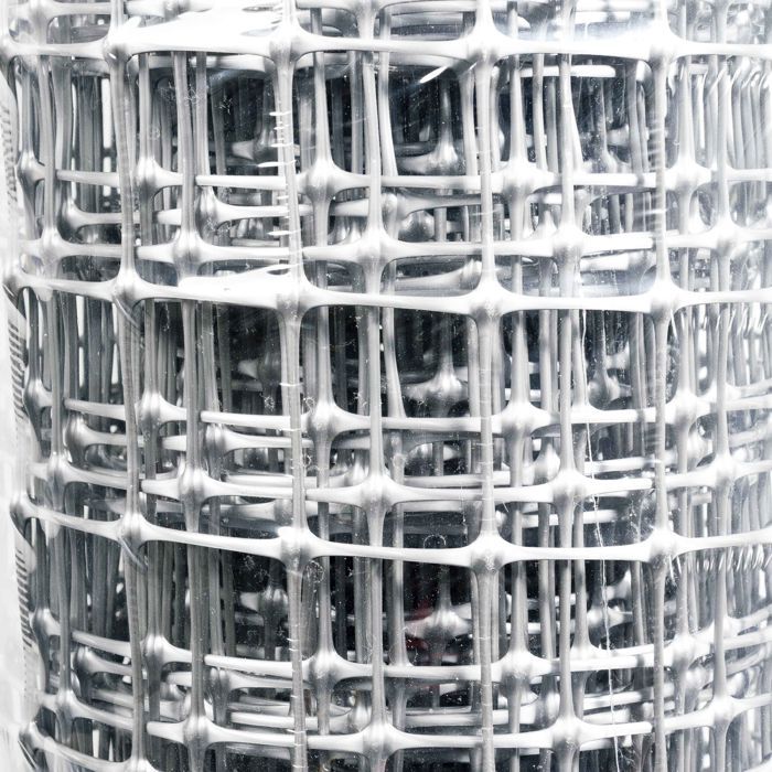 Grillage plastique gris 2 dimensions - Tenax Taille 1 x 10 m