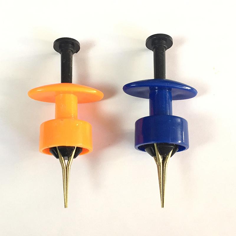 Red Worm Clip & Fishing Tying Tool: Earthworm Hook, Rubber Band Pellets, Baiting Gun
