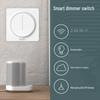 Zigbee Tuya Stepless Dimming Smart Home Rotary Switch with APP & Voice Control