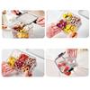 Divided Plastic Food Storage Containers Clear Organizers With Airtight Lids Seal Jar For Snacks, Dried Fruits Home Items