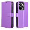 For OPPO Realme 14T 5G Global Luxury Flip Diamond Pattern lanyard Business Wallet Case Leather for OPPO Realme 14 5G Phone Case