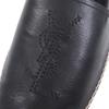 Pristine SAINT LAURENT PARIS Moccasin YSL Stitch Espadrilles Slip-On Flats black Used