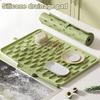 Heat Resistant Dish Drying Mat Non-Slip Water Drip Catcher Countertop Drain Tray  Hot Pots Pans