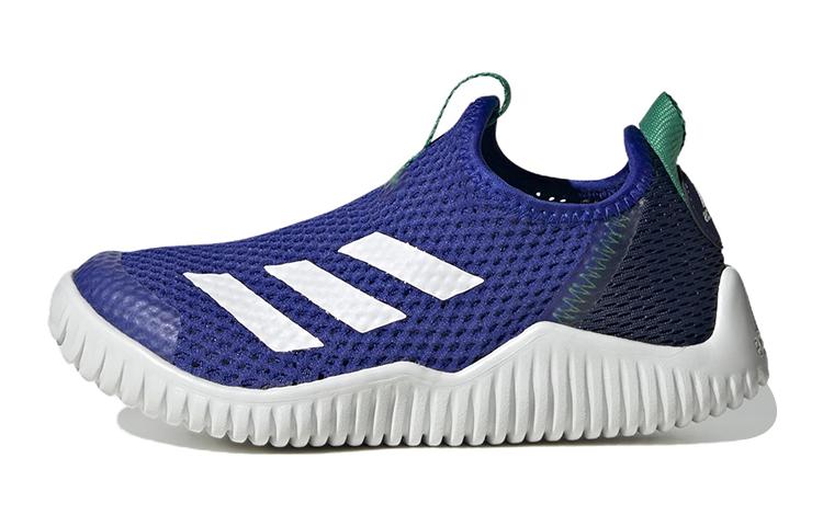 Adidas Rapidazen Slip on Breathable Low top Kids Training Shoes Blue Kids HP5905 28