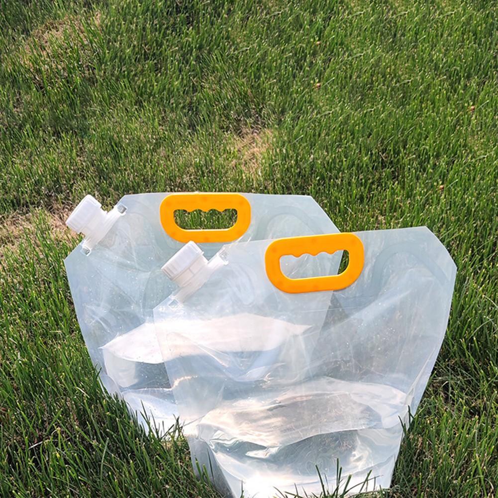 Portable Water Bag with Tap Capacity for Camping and Hiking