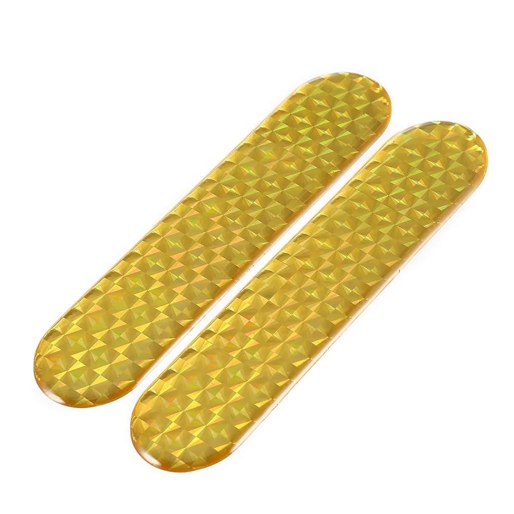 

Decal Sticker Car For Car Wheel Eyebrow 2* Decoration For Door Edge Red/yellow/blue Reflective Reflective Tape жёлтый