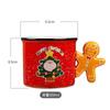 Happy Christmas Cute Cartoon Mug Creative Christmas Gingerbread Ceramic Cup Home Couple Water Cup