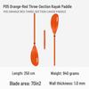 KOETSU Surf Paddleboard Dual-Use Aluminum Paddle: Single/Double Head Kayak & Paddleboard Paddle