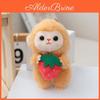 Plush Monkey Bag Charm With Cute Dog Figurine And Diy Decor For Girls