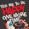 Ren & Stimpy Unisex Adult Tell Me To Be Happy T-Shirt