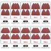 77pcs Sand Pad Assorted Set 60/80/120/180/240 Grits Sanding Sandpaper Pad Triangular Sand Pad Oscillating Multi Tool Sanding Pad