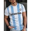 Men's Fashion 3D Printed Men's T-Shirt Round Neck Short Sleeve Trendy Street Wear
