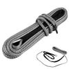 Winch Rope 15m Cable 7700lbs Nylon Trailer Recovery Towing Strap for SUV ATV UTV